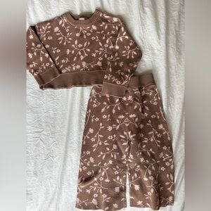 Modern moments Sweater and wide leg pants Set